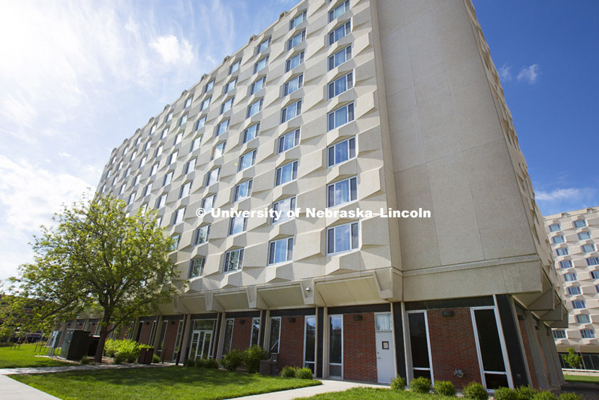 Smith Residence Hall. May 13, 2014. Photo by Craig Chandler / University Communications