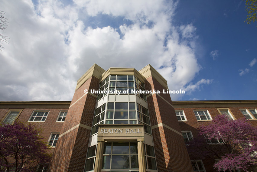 Seaton Hall, City Campus. April 20, 2015. Photo by Craig Chandler / University Communications 