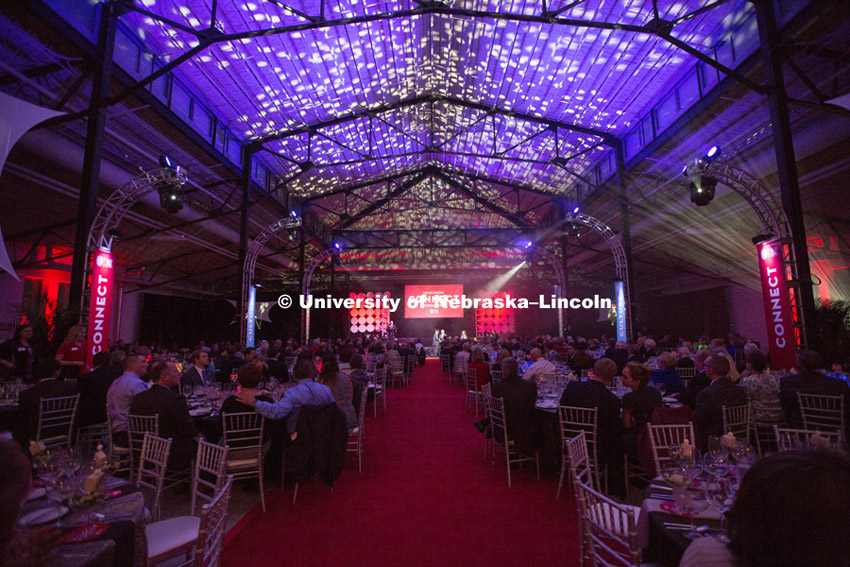 Nebraska Innovation Campus grand opening with tours of the facilities, a ribbon cutting, and evening dinner. October 8, 2015. Photo by Craig Chandler / University Communications