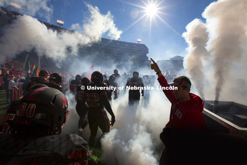 Nebraska vs. Northwestern.  October 23, 2015. Photo by Craig Chandler / University Communications