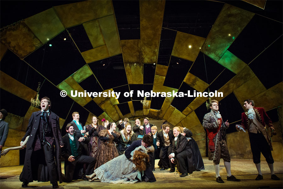 The UNL Opera presents, Tales of Hoffmann. February 15, 2016. Photo by Justin Mohling / University Communication.