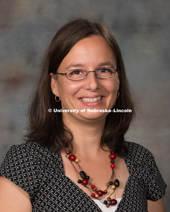 Studio portrait of Reka Howard, Assistant Professor. Statistics. New Faculty Orientation. August 29, 2016. Photo by Greg Nathan, University Communication Photography.