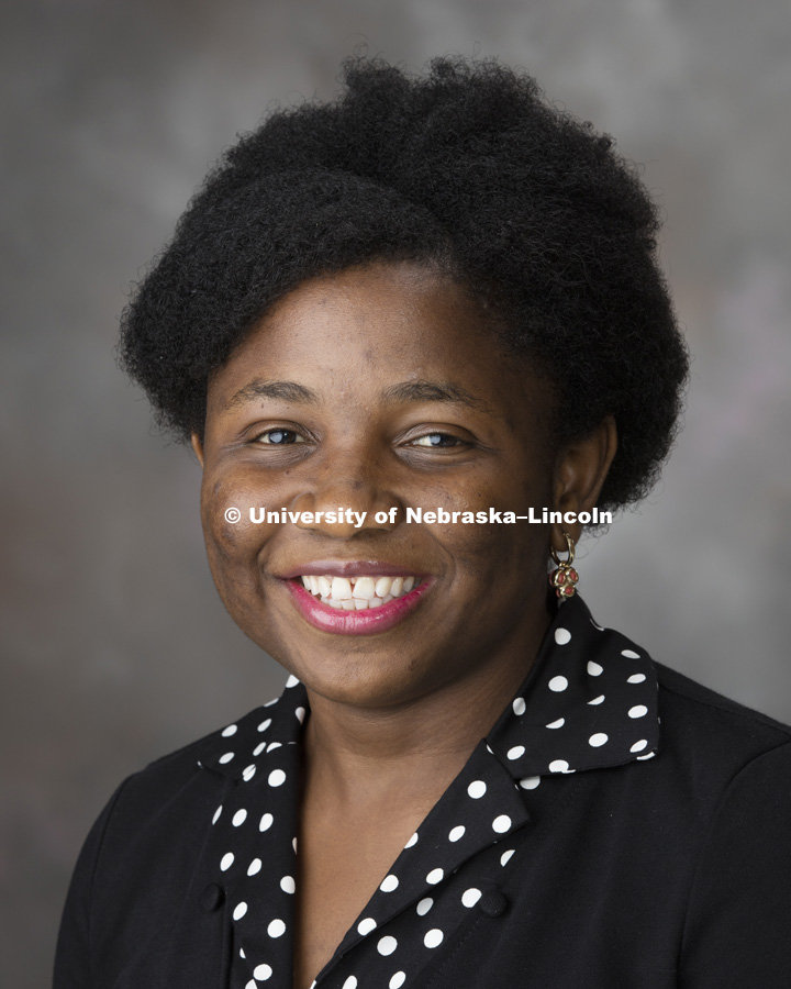 Herita Akamah, Accounting, Assistant Professor. August 29, 2016. Photo by Craig Chandler / University Communications