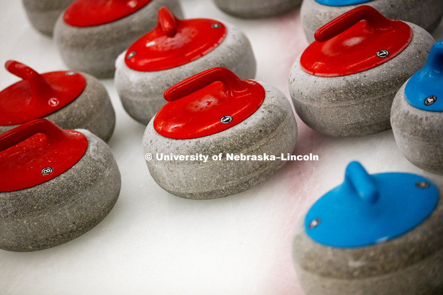 Broomball and Curling are two of the club sports using the new Breslow Ice Center ice. September 2, 2016. Photo by Craig Chandler / University Communication Photography.