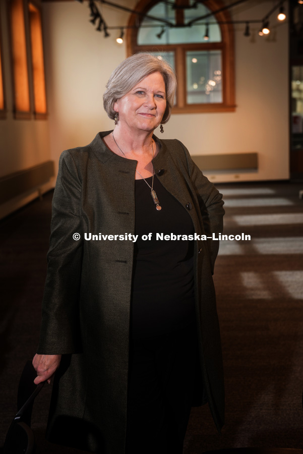 Katherine Ankerson, Dean for the College of Architecture. Faculty / Staff photo shoot. October 27, 2016. Photo by Greg Nathan, University Communication Photography.