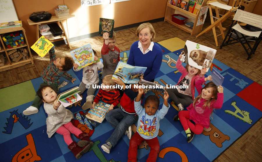 Victoria Molfese, Chancellor’s Professor of Child, Youth and Family Studies / Co-Director of Early Development and Learning Lab / Associate Dean for Research in the College of Education and Human Sciences University of Nebraska–Lincoln, poses with