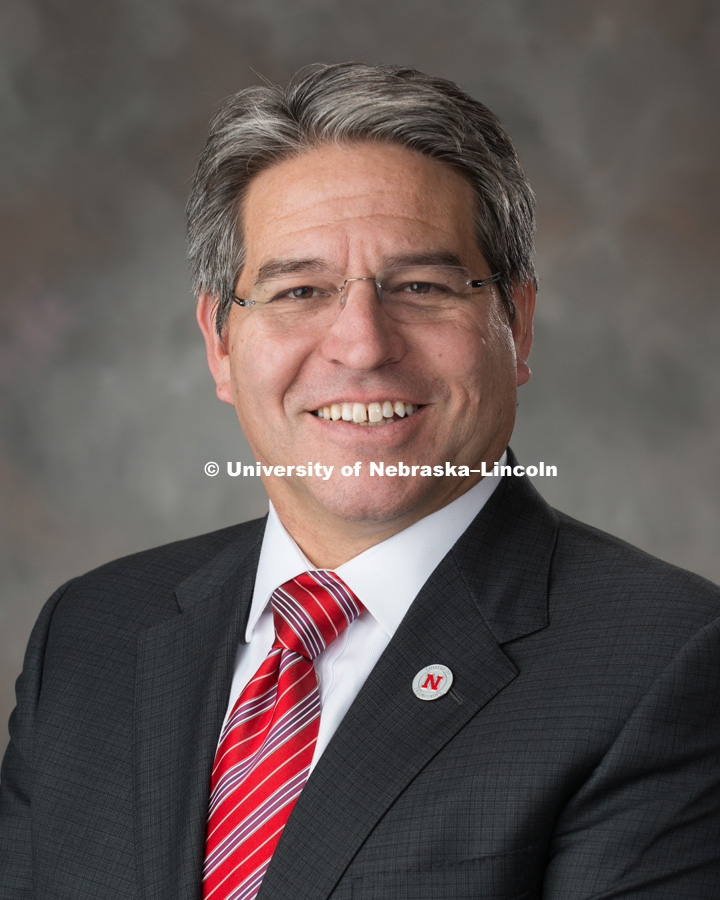 Studio portrait of Lance Perez, Interim Dean for the College of Engineering, and Professor of Electrical and Computer Engineering. March 30, 2017. Photo by Greg Nathan, University Communication Photography.