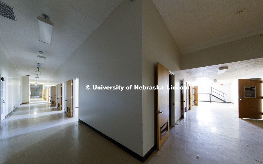 Before photos of the fourth floor renovations in Morrill Hall and University of Nebraska State Museum. June 14, 2017. Photo by Craig Chandler / University Communication.