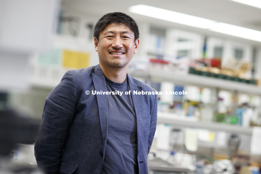 Toshihiro "Toshi" Obata, Assistant Professor of Biochemistry, and member of Plant Science Innovation. The Obata Lab is investigating the regulation of plant primary metabolism. Primary metabolism is a set of chemical reactions in the living cells
