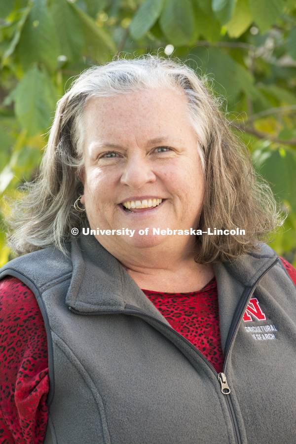 Deb Hamernik, Associate Dean and Associate Director for the Agricultural Research Division. October 23, 2017. Photo by Greg Nathan, University Communication Photography.