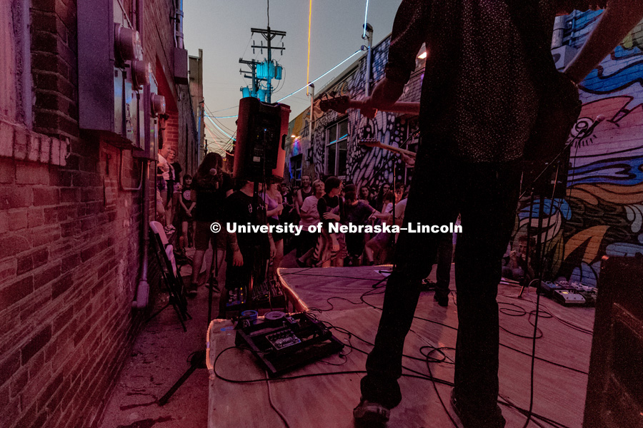 Death Cow band playing in the Haymarket. June 8, 2018. Photo by Alex Durrant alexdurrant@me.comPHOTOS CAN ONLY BE USED ON UNL.EDU WEBSITES OR IN UNIVERSITY PUBLICATIONS.  NO OUTSIDE USES WITHOUT PHOTOGRAPHER'S PERMISSION