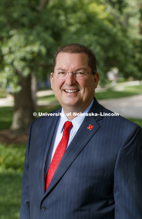 Robert "Bob" Wilhelm, Vice Chancellor for Research and Economic Development. July 26, 2018. Photo by Craig Chandler / University Communication.