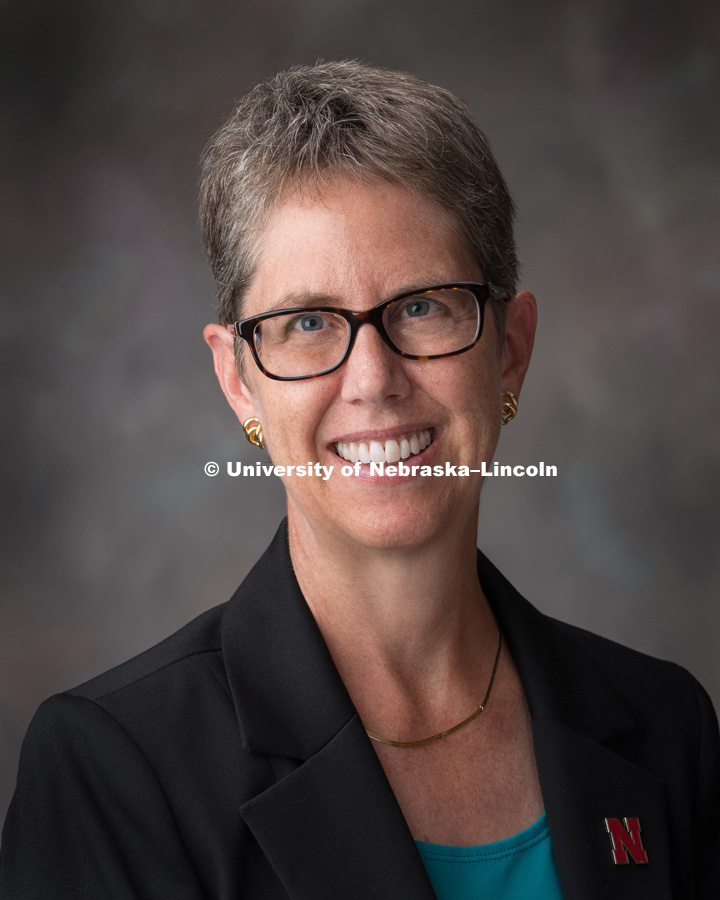 Studio portrait of Elizabeth Theiss-Morse, Interim Dean for the College of Arts and Sciences, Professor of Political Science. August 6, 2018. Photo by Greg Nathan, University Communication Photographer.