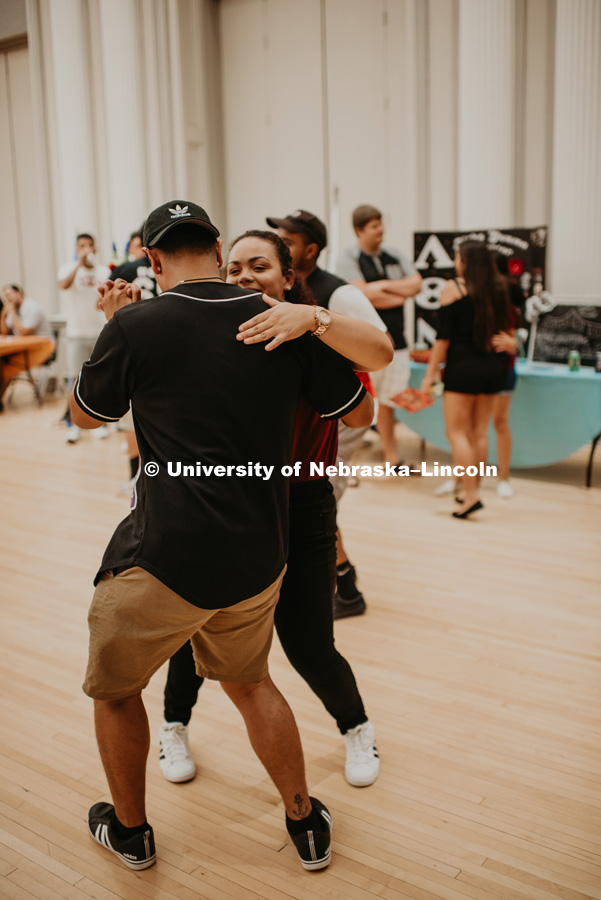 Fiesta on the Green was held September 20, 2018 in the Nebraska Union to celebrate the Latino / Hispanic culture with music, dance, food and vendors, and is an annual event. Photo by Gregory Nathan, University Communication.