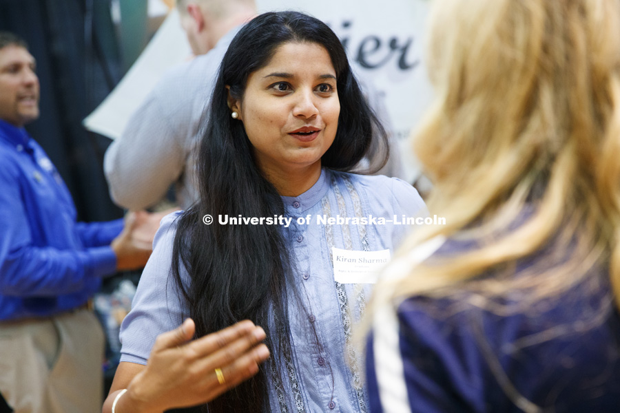 Agricultural Sciences and Natural Resources Career Fair in the East Campus Union. September 27, 2018. Photo by Craig Chandler / University Communication Photography.