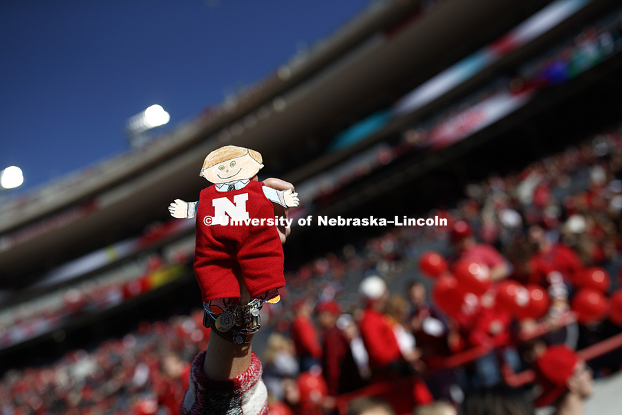 Nebraska vs. Minnesota football. October 20, 2018. Photo by Craig Chandler / University Communication.