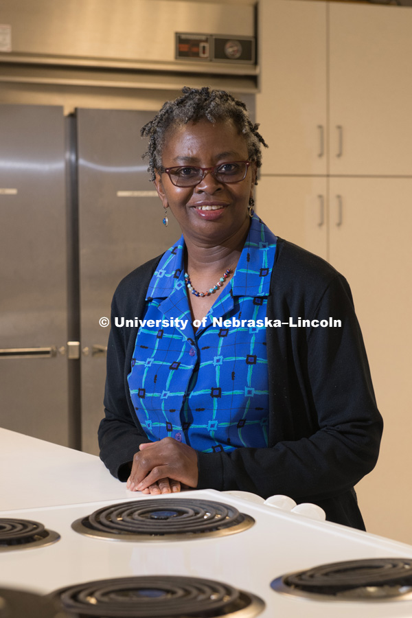 Georgia Jones, Associate Professor of Nutrition and Health Sciences. October 26, 2018. Photo by Gregory Nathan, University Communication.