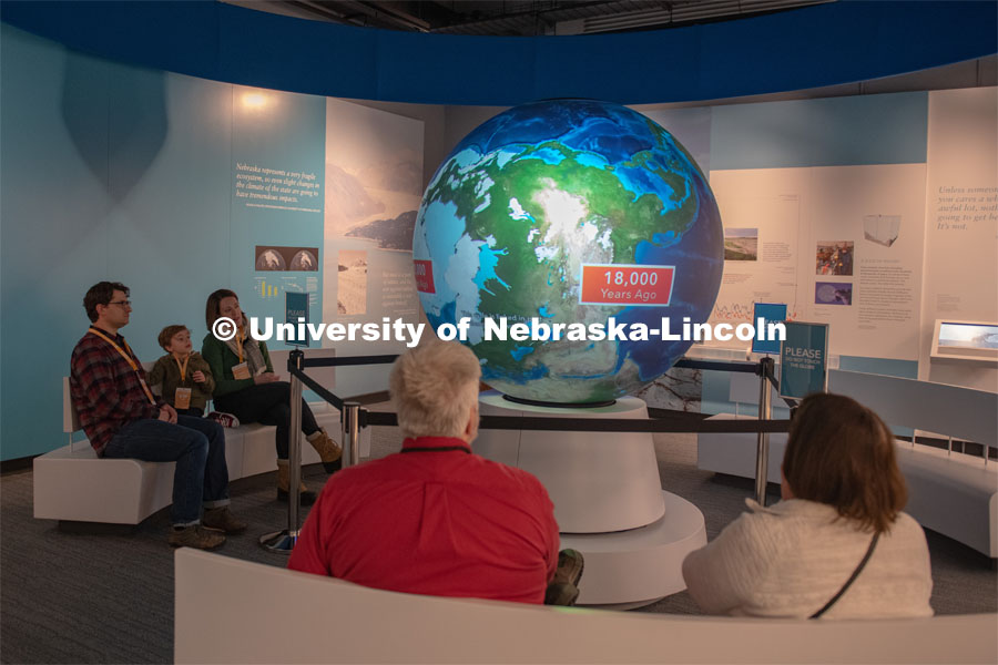 "Cherish Nebraska," a new exhibition on the fourth floor of the University of Nebraska State Museum in Morrill Hall. The grand opening opened to the public on February 16, 2019. Photo by Gregory Nathan / University Communication.