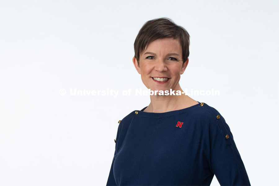 Studio portrait of Valerie Jones, Assistant Professor, Advertising and Public Relations, College of Journalism and Mass Communications. March 20, 2019. Photo by Greg Nathan / University Communication.