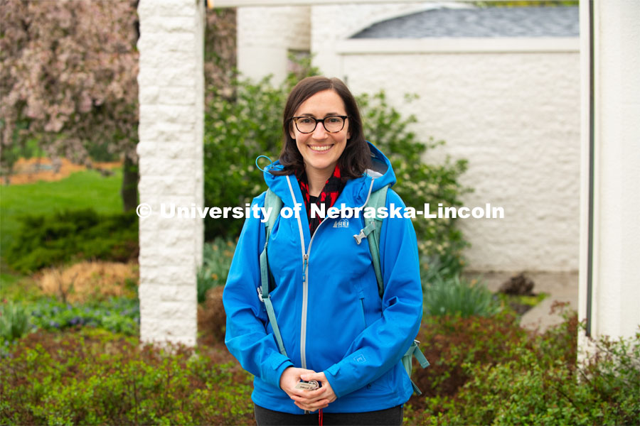 Andrea Basche, assistant professor in the Department of Agronomy and Horticulture at the University of Nebraska – Lincoln. Photo for the 2019 publication of the Strategic Discussions for Nebraska magazine. April 30, 2019. Photo by Gregory Nathan / University Communication.