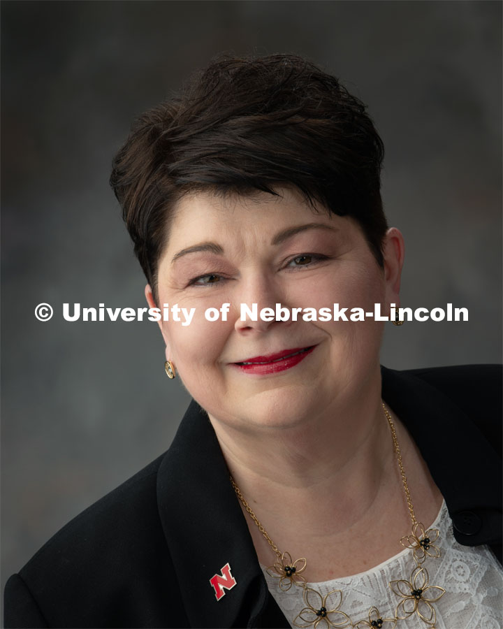 Studio portrait of Ann Koopmann, Academic Advisor, Computer Science and Engineering, College of Arts and Sciences. May 7, 2019. Photo by Greg Nathan / University Communication.