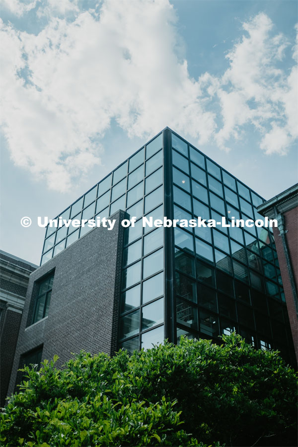 Exterior shot of Architecture Hall from the south. June 7, 2019. Photo by Justin Mohling / University Communication.