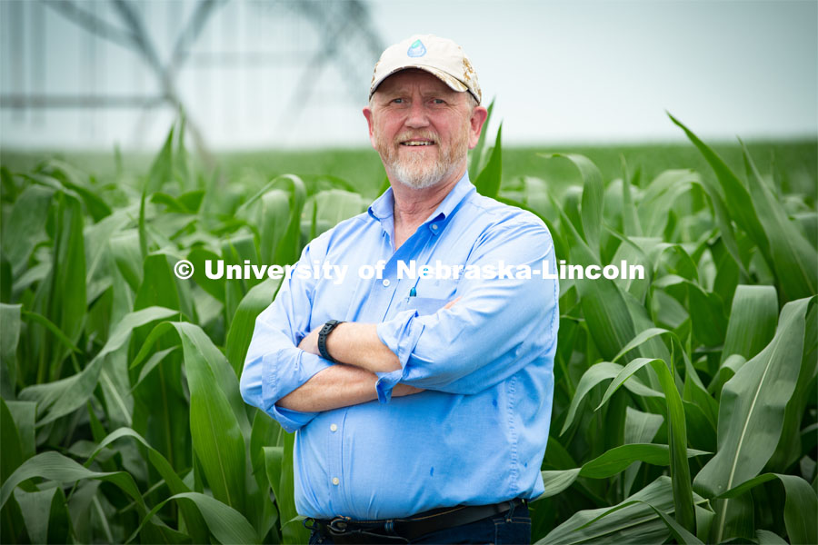 Peter McCornick, executive director of Daugherty Water for Food Global Institute (DWFI) at the University of Nebraska-Lincoln. Photo for the 2019 publication of the Strategic Discussions for Nebraska magazine. July 3, 2019, Photo by Gregory Nathan / University Communication.