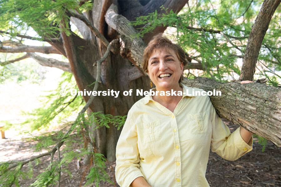Lisa Pennisi, human dimensions specialist and associate professor of practice in the School of Natural Resources at the University of Nebraska–Lincoln. Photo for the 2019 publication of the Strategic Discussions for Nebraska magazine. July 19, 2019. Photo by Gregory Nathan / University Communication.