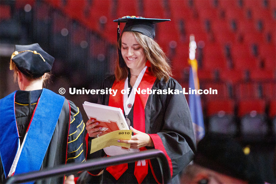 2019 Summer Commencement at Pinnacle Bank Arena. August 17, 2019. Photo by Craig Chandler / University Communication.