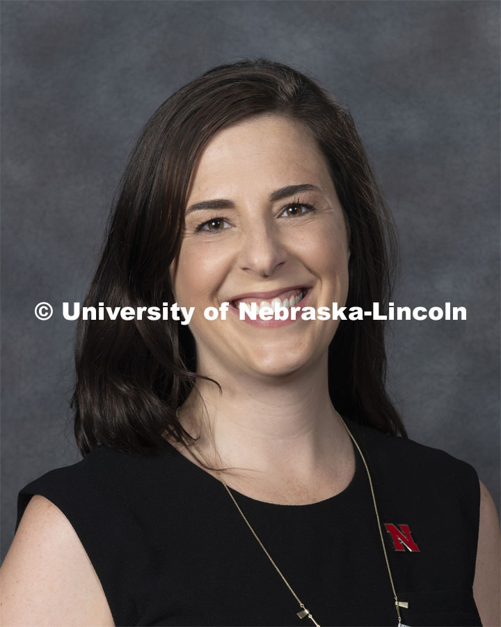 Studio portrait of Heather Akin, Assistant Professor, Agricultural Leadership, Education and Communication. New Faculty. August 21, 2019. Photo by Greg Nathan / University Communication Photography.