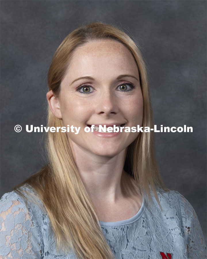 Studio portrait of Amy Walton, Assistant Professor of Practice, School of Veterinary Medicine and Biomedical Sciences. New Faculty. August 21, 2019. Photo by Greg Nathan / University Communication Photography.