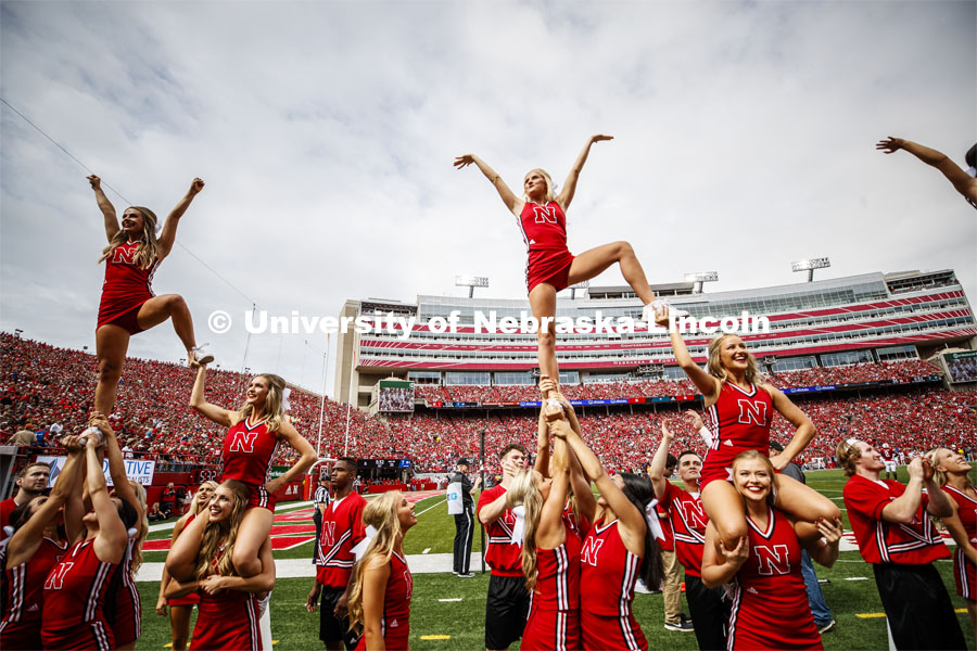 Nebraska vs. Southern Alabama football game. August 31, 2019. Photo by Craig Chandler / University Communication.