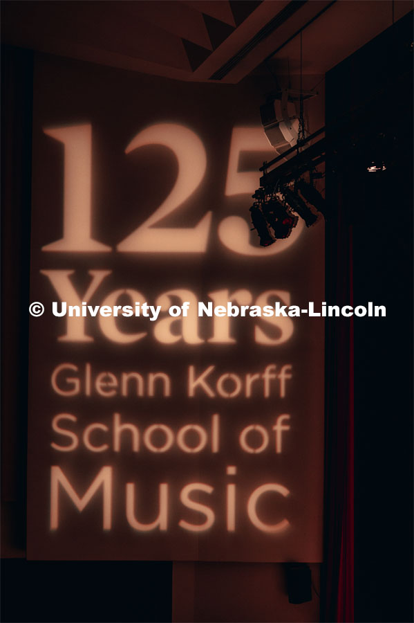 The Glenn Korff School of Music celebrates 125th anniversary in the Kimball Recital Hall. Performances by GKSOM faculty and students, a premiere composition by Tyler White, a gala finale featuring University Singers, Chamber Singers and UNL dancers. September 12, 2019. Photo by Justin Mohling / University Communication.