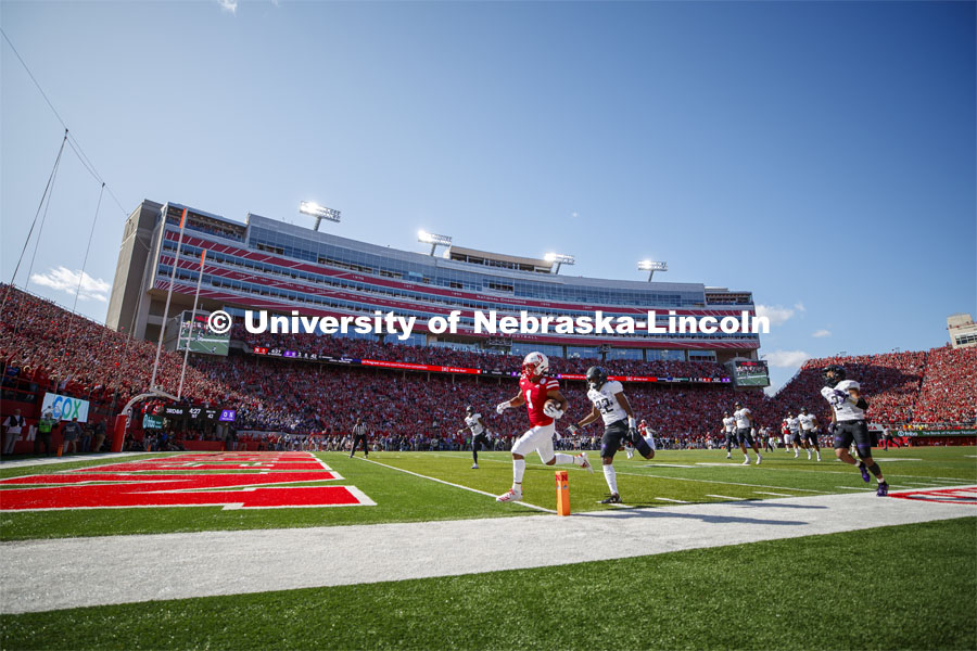 Nebraska vs. Northwestern University football game. Homecoming 2019. October 5, 2019.  Photo by Craig Chandler / University Communication.