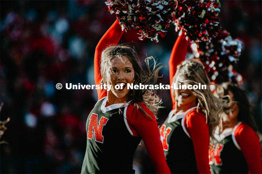 Nebraska vs. Indiana University football game. October 26, 2019. Photo by Justin Mohling / University Communication.