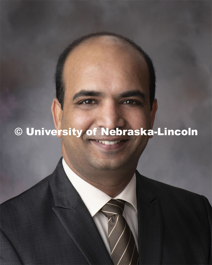 Studio portrait of Vinoth Kumar Balakrishnan, IT Security Analyst for Central Administration. November 20, 2019. Photo by Gregory Nathan / University Communication.
