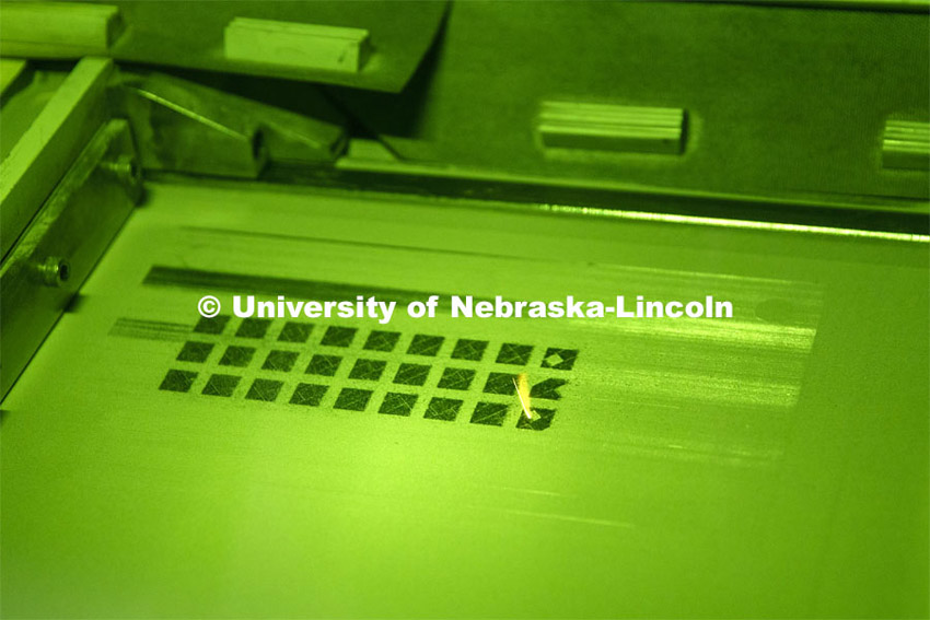 Engineering photoshoot in Mechanical and Materials Engineering in Nebraska Hall. November 22, 2019. Photo by Craig Chandler / University Communication.