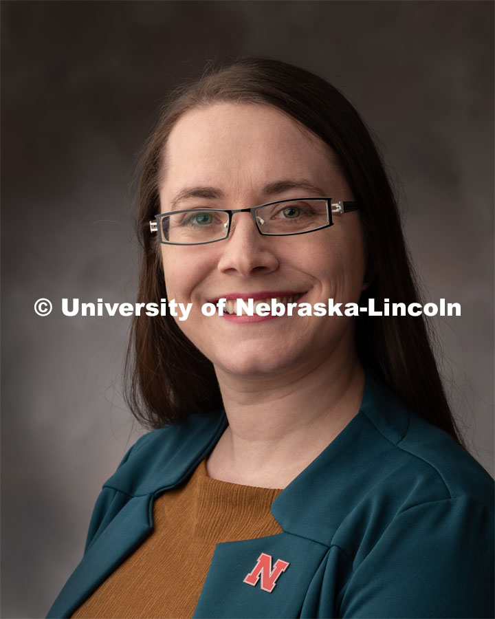 Studio portrait of Erin Carr, Plant Pathology. January 10, 2020. Photo by Greg Nathan / University Communication.
