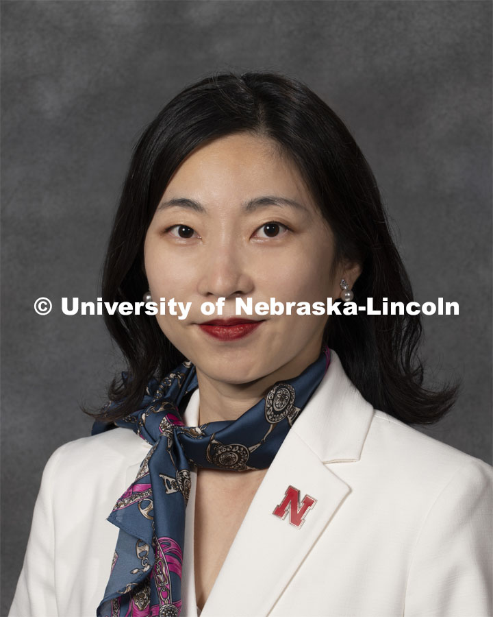 Studio portrait of Taeyeon Kim, Assistant Professor, Educational Administration. New Faculty. August 19, 2020. Photo by Greg Nathan / University Communication Photography.