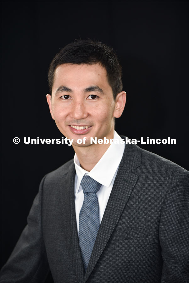 Studio portrait of Teck Yong Tan, Assistant Professor,Economics, College of Business, New Faculty. August 19, 2020. Photo supplied by the College of Business/University of Nebraska-Lincoln.