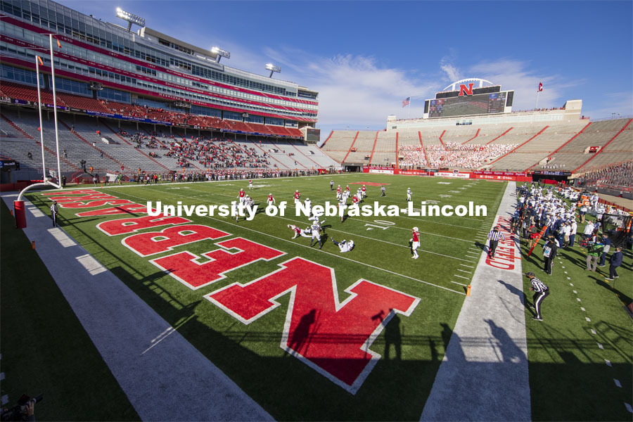 Nebraska v. Penn State football. November 14, 2020. Photo by Craig Chandler / University Communication.