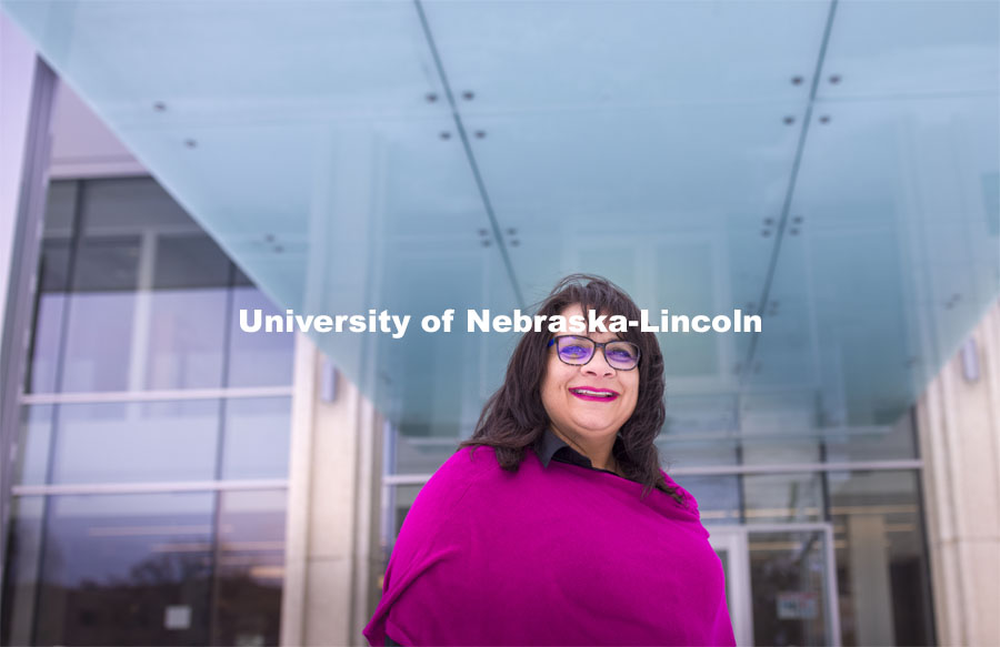 Helen Fagan is this year’s recipient of the Chancellor’s 2021 Fulfilling the Dream award. The award honors a member of the campus or Lincoln community whose work reflects the values of Dr. Martin Luther King Jr. January 28, 2021. Photo by Craig Chandler / University Communication.