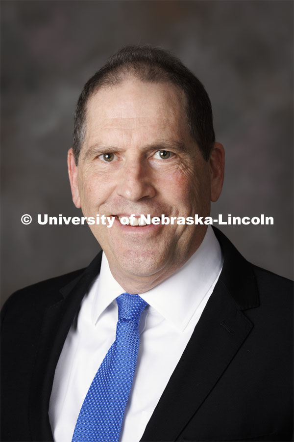 Studio portrait of Matt Andrews, Director of EPSCoR, and Professor for the School of Natural Resources. December 2, 2021. Photo by Craig Chandler / University Communication.