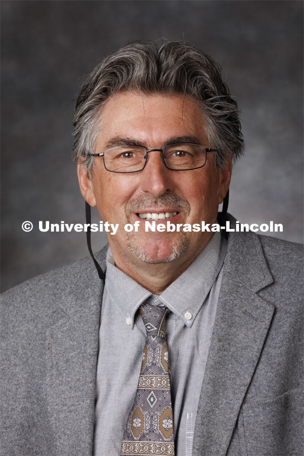 Studio portrait of Stevan Knezevic, Professor of Agronomy and Horticulture, Weed Specialist. Portraits of Extension, IANR and CASNR educators. May 10, 2022. Photo by Craig Chandler / University Communication.