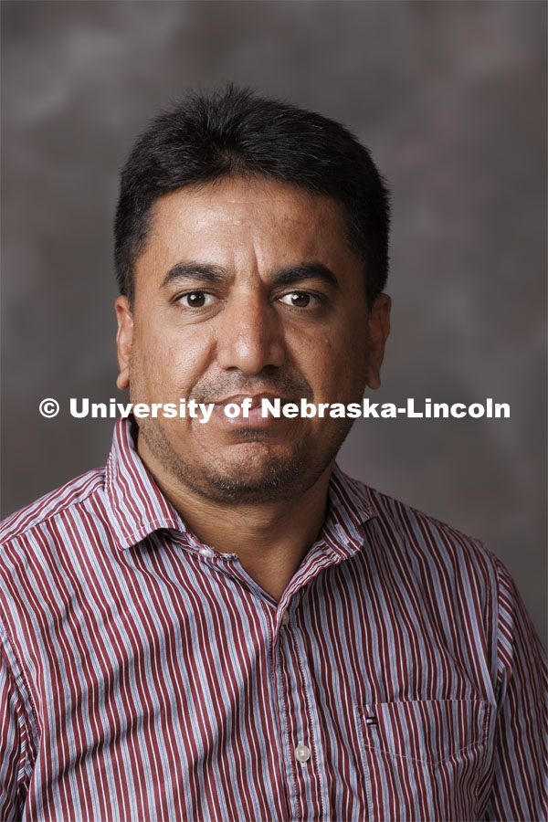 M. Ashiq Fareed, Research Assistant Professor, Department of Physics and Astronomy. August 11, 2022. Photo by Craig Chandler / University Communication.