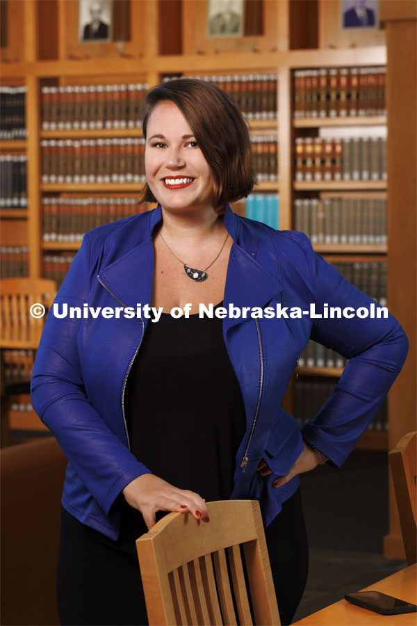 Elsbeth Magilton, Director of Externships, College of Law. College of Law portrait session. August 18, 2022. Photo by Craig Chandler / University Communication.