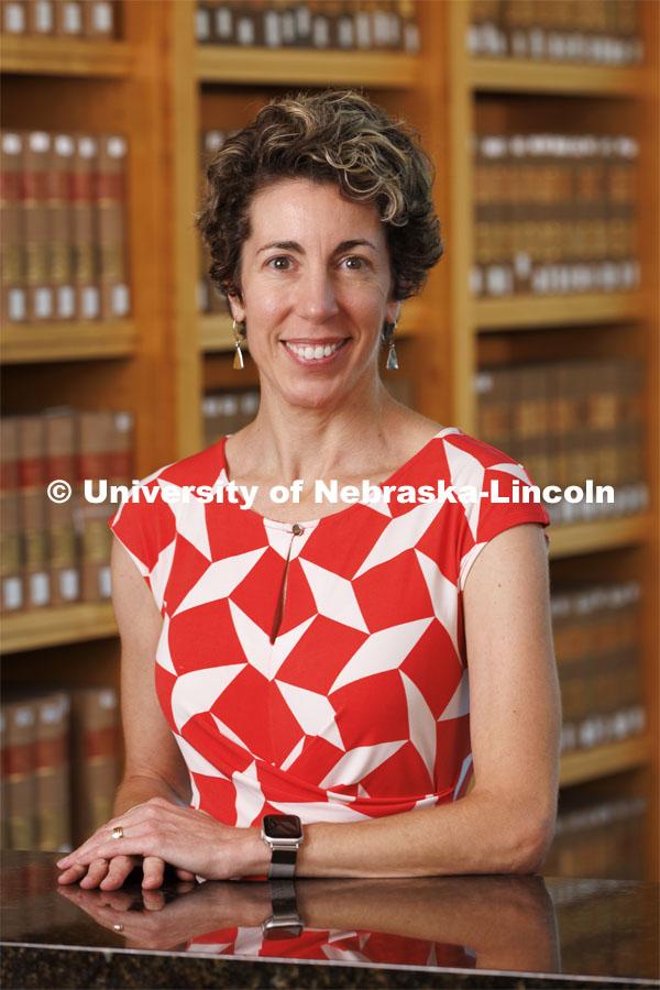 Jill Stohs, Law Academic Counselor, College of Law. College of Law portrait session. August 18, 2022. Photo by Craig Chandler / University Communication.