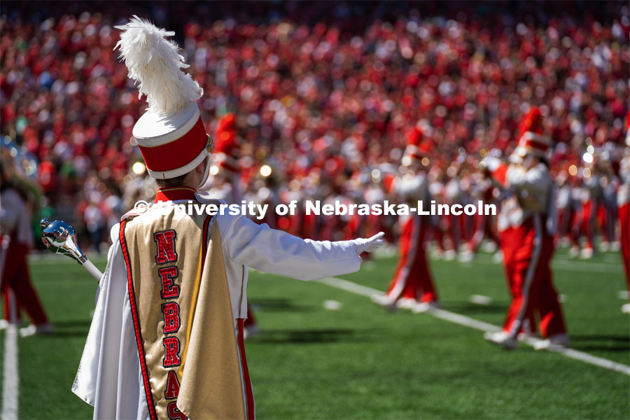 Nebraska vs. North Dakota football in Memorial Stadium. September 3, 2022. Photo by Kirk Rangel for University Communication.