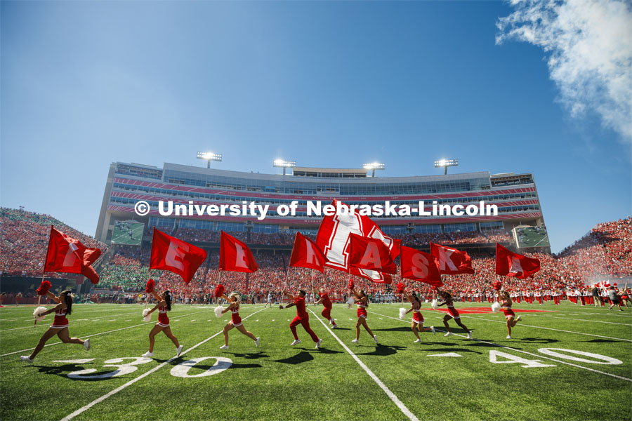 NU vs. North Dakota. September 3, 2022. Photo by Craig Chandler / University Communication. 