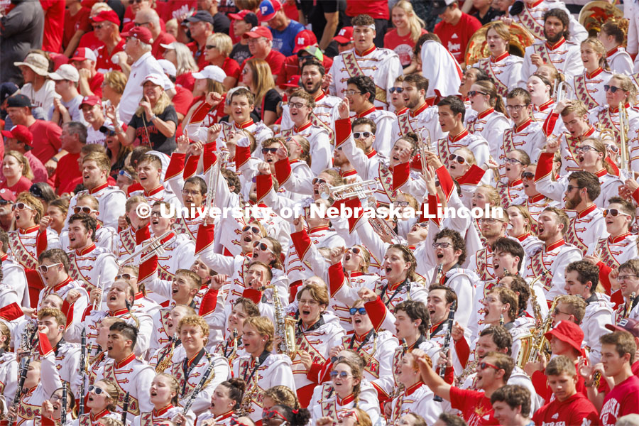 Nebraska vs Oklahoma University football in Memorial Stadium. September 17, 2022. Photo by Craig Chandler / University Communication.